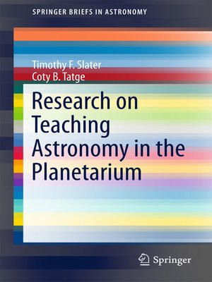 cover image of Research on Teaching Astronomy in the Planetarium